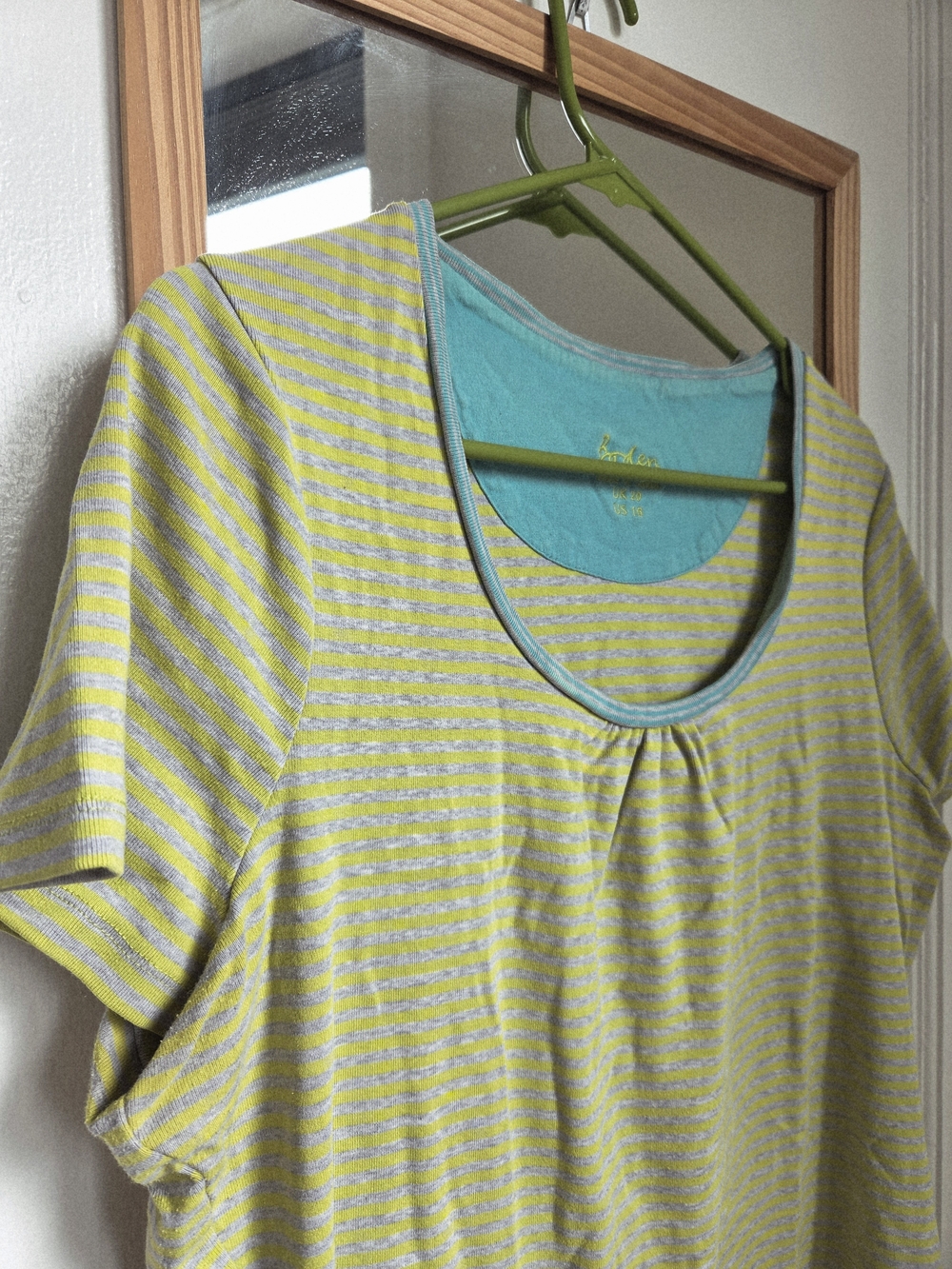 Boden Striped Scoop-Neck Women’s Tee